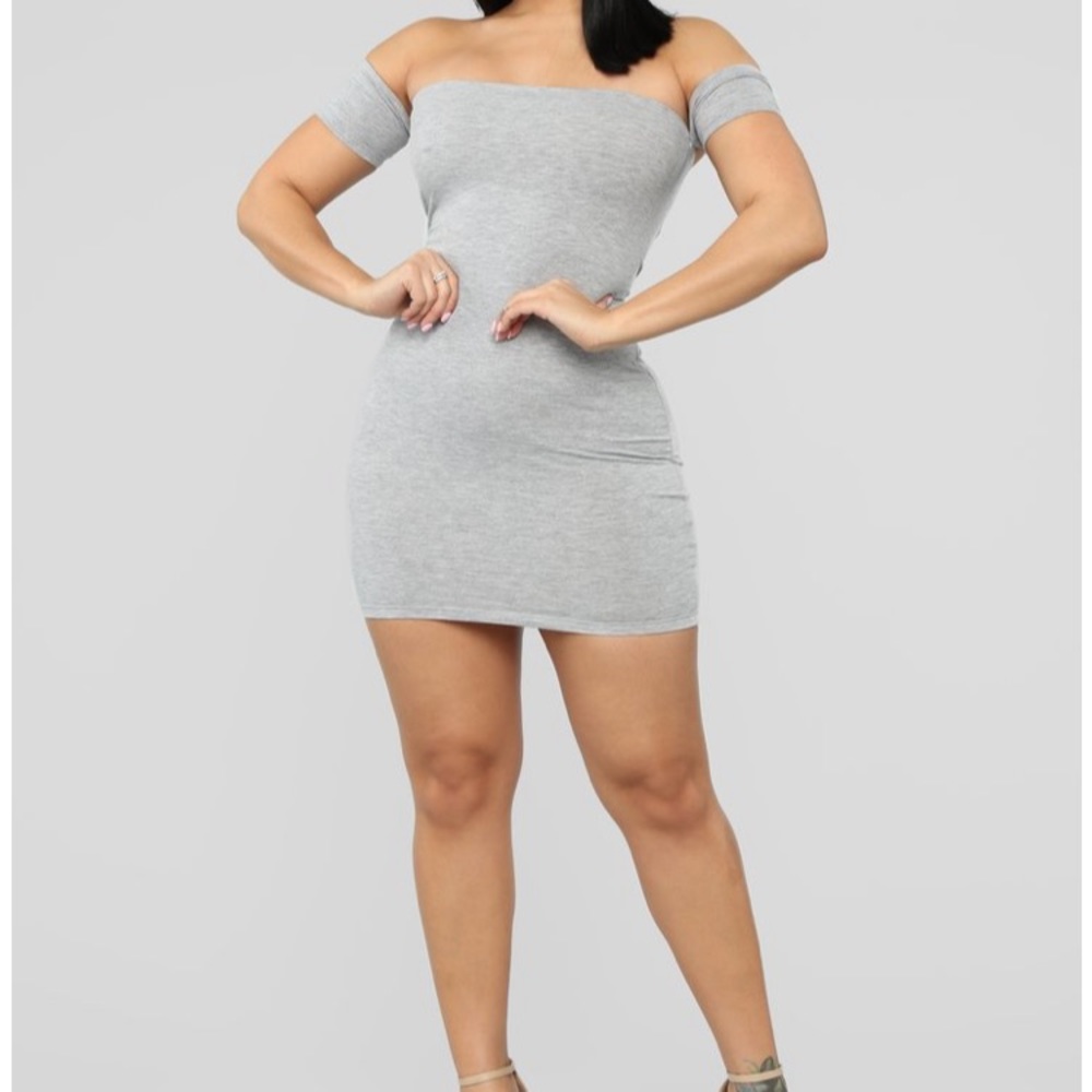 Gray dress